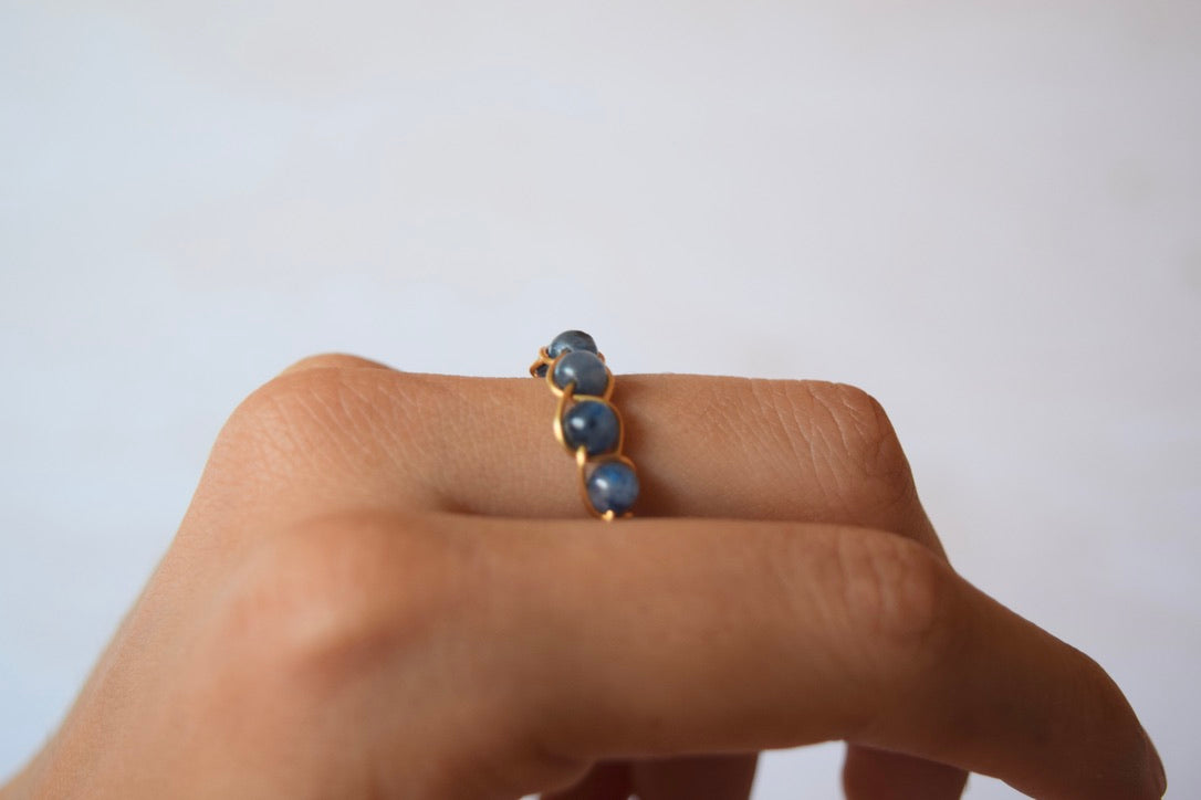 Anillo Cianita