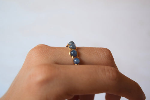 Anillo Cianita