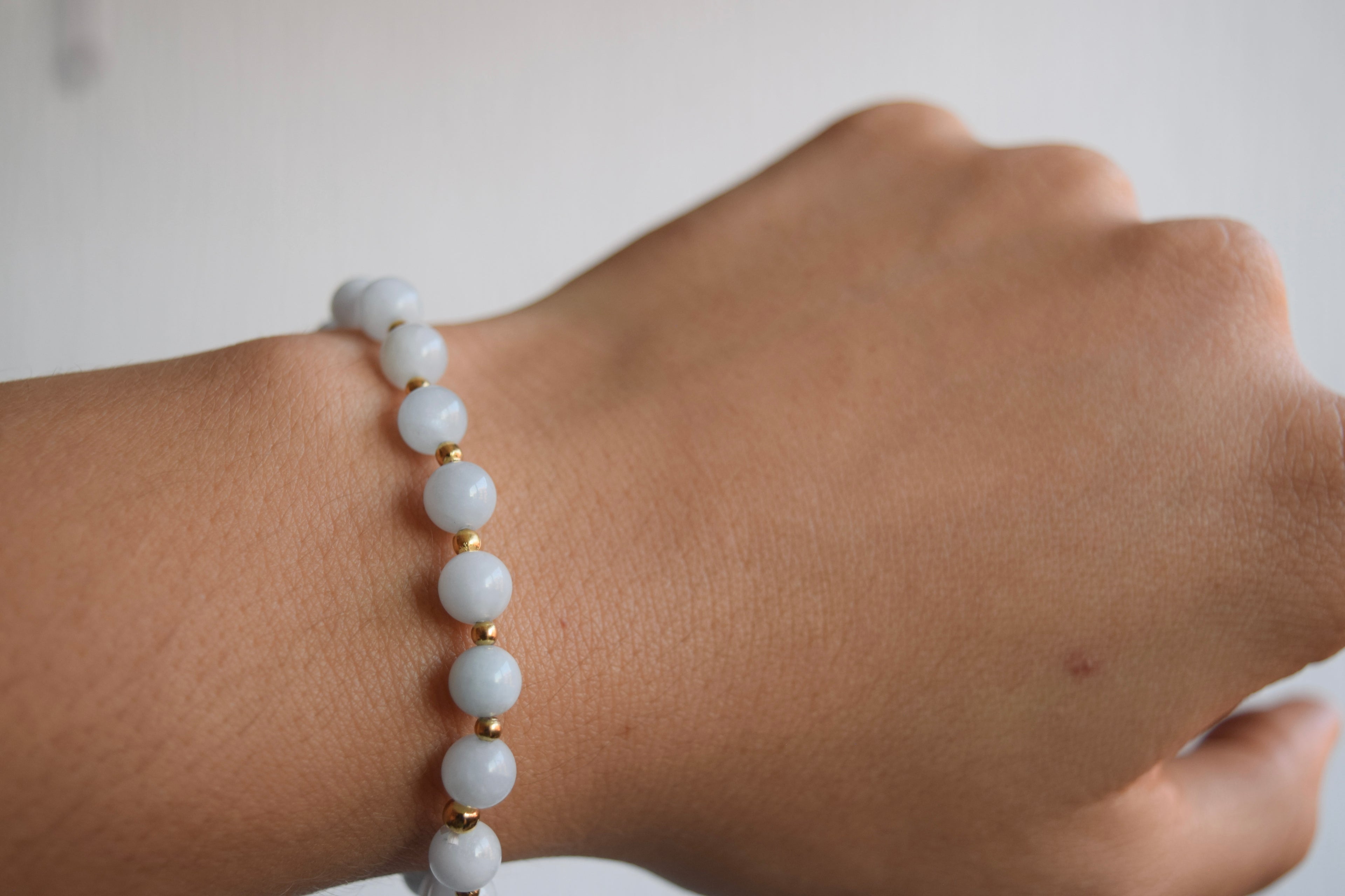 Pulsera Aguamarina
