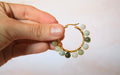 Arracadas bordadas de Jade
