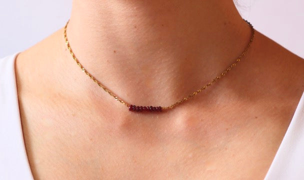 Collar Rubí
