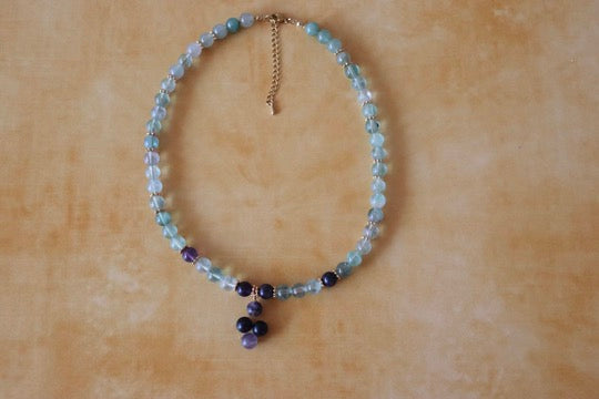 Collar Fluorita