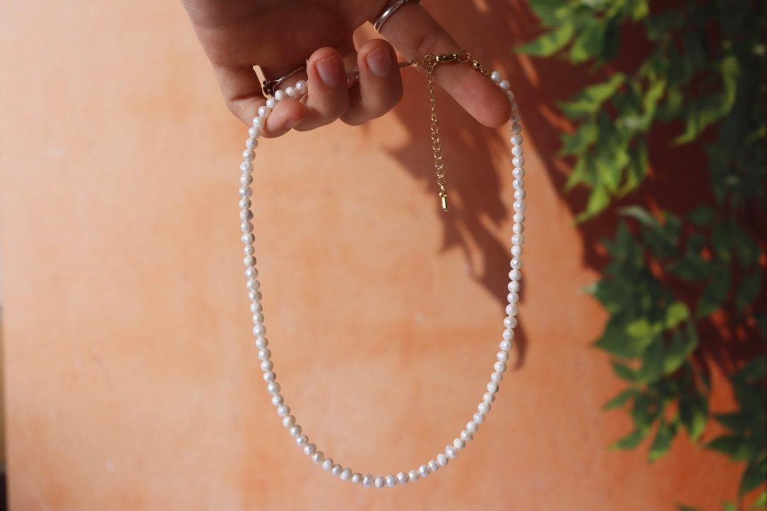 Collar Aperlado mini