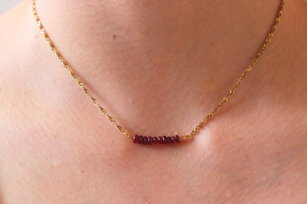 Collar Rubí