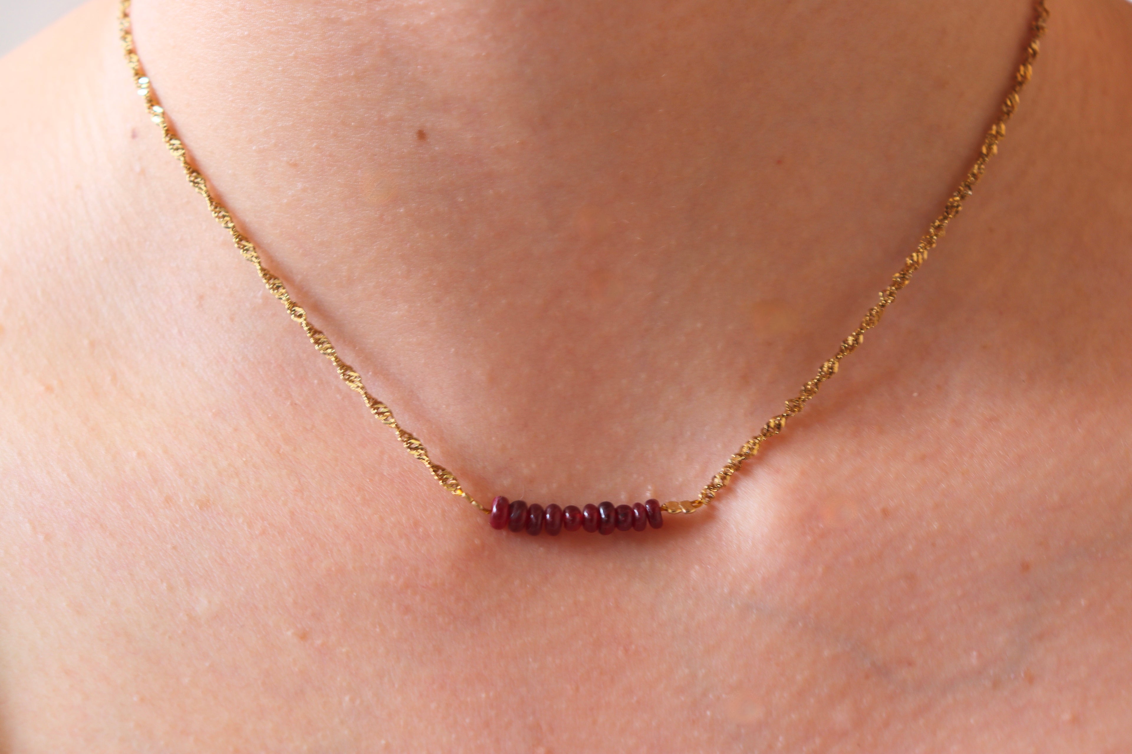 Collar Rubí