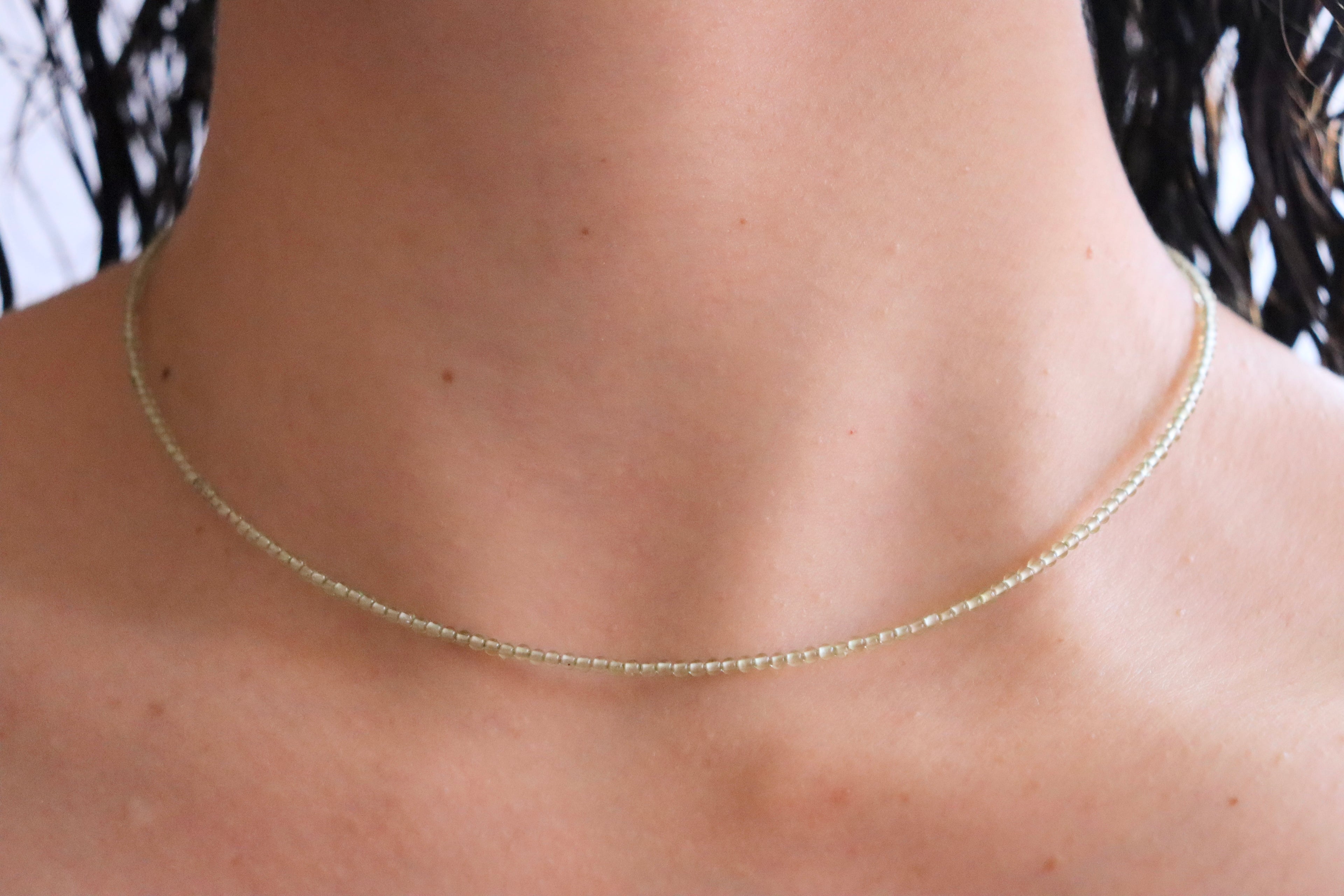 Collar peridoto