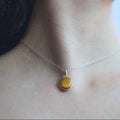 Collar Sandra (ojo de tigre)