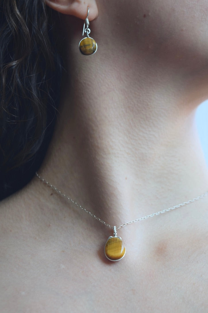 Conjunto Sandra (ojo de tigre)