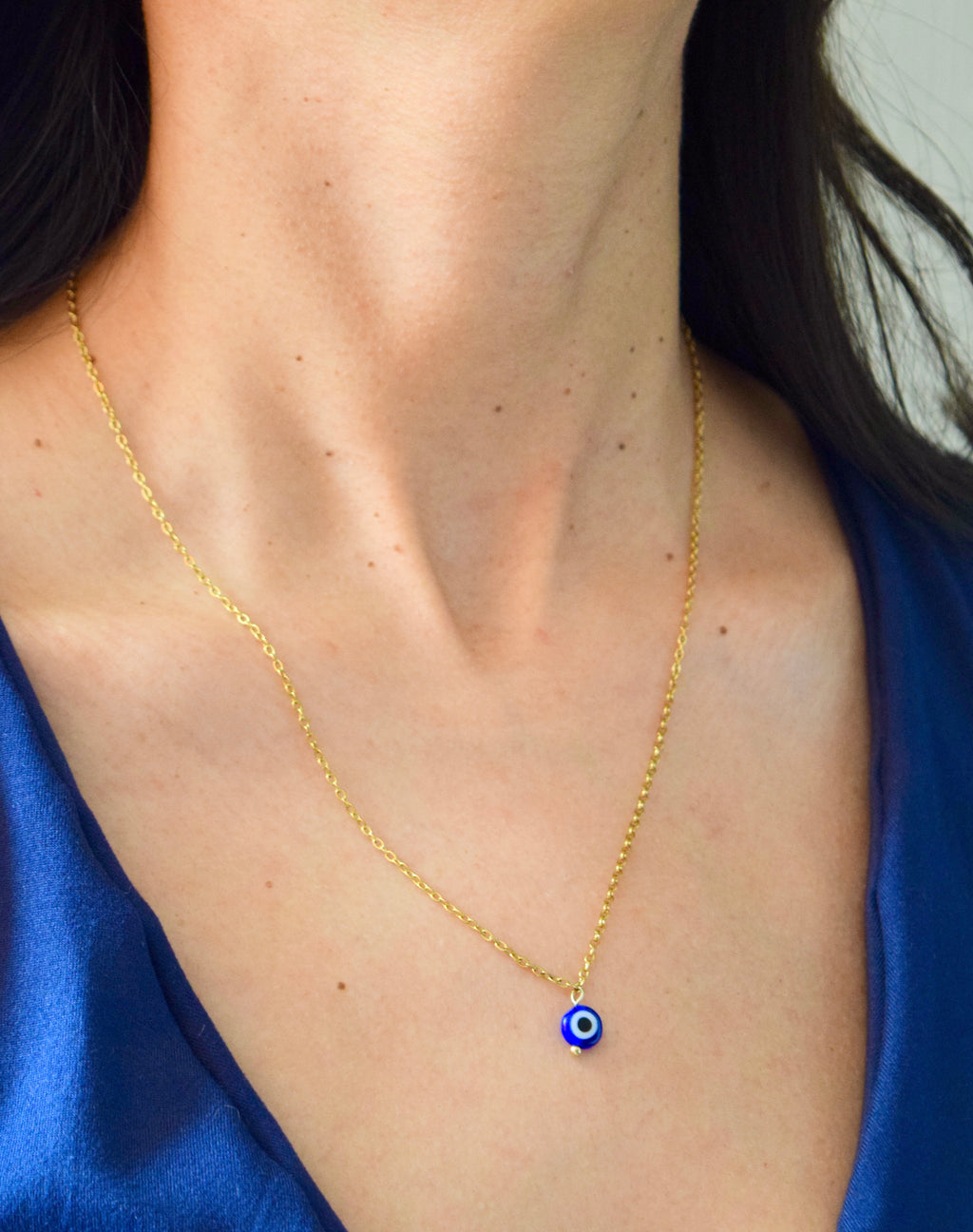 Collar ojo turco