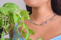 Collar ojo de gato multicolor