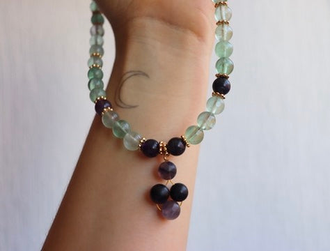 Collar Fluorita